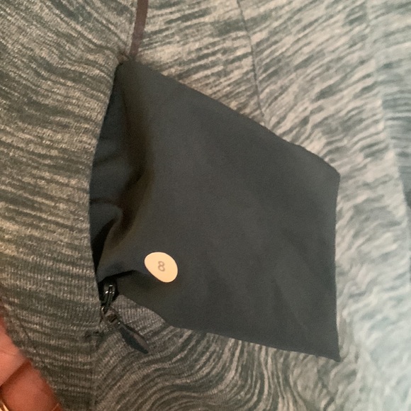 Marled green Lululemon and go where dress size 8 - Picture 4 of 8